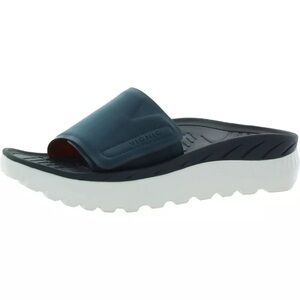 Vionic Revujenate Recovey Navy/white slide Sandals Sz Women’s 10 Men’s 8.5
